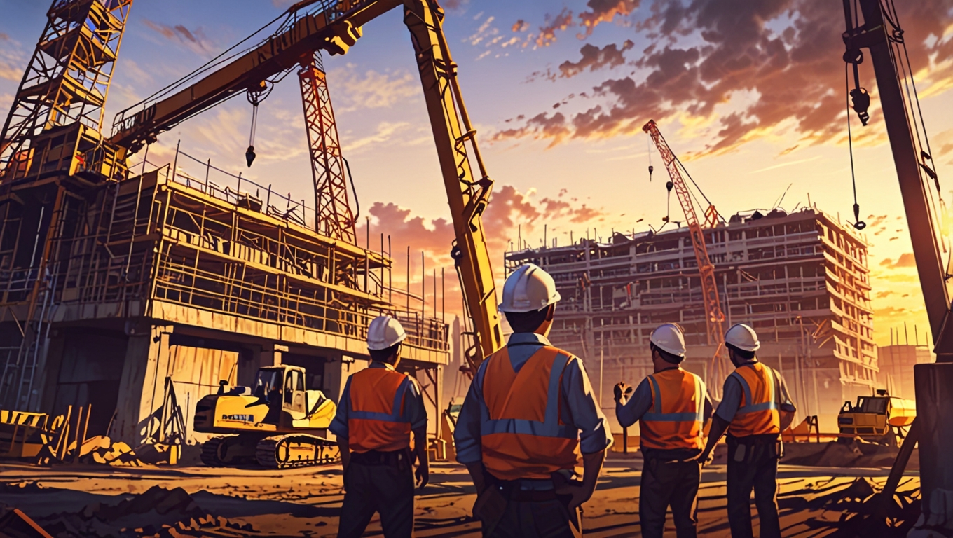 JSL Builders construction team at work in Lake Havasu City, Arizona